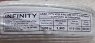 Cabo de rede/ cftv awg cmx cat 5e (0,40) Branco