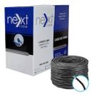Cabo De Rede Cftv- Next Cable - 4p Cca Caixa 305m - Preto