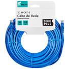 Cabo de Rede eFacini CAT6 Furukawa 100% Cobre, Anatel 30 metros azul