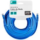 Cabo de Rede eFacini CAT6 Furukawa 100% Cobre, Anatel 90 metros azul