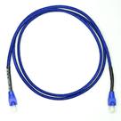 Cabo de Rede Ethernet CAT6 Revestido em Tecido Azul/preto - 15 Metros