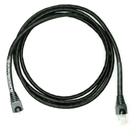 Cabo de Rede Ethernet CAT6 Revestido em Tecido Preto - 15 Metros
