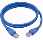 Cabo de Rede Ethernet Lan Rj45 Cat5e Azul 15 Metros