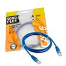 Cabo De Rede Furukawa Patch Cord U/Utp Cat6 Cmx 2.5M Azul Sohoplus T568A