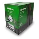 Cabo de Rede Impact Lan Cat5E 4P Preto Intelbras 305m Multivias Rj45 Cabo de Rede Impact Lan Cat5E 4P Preto Intelbras 305m Multivias Rj45