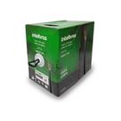 Cabo de Rede Intelbras IL5CAZ Impact LAN 100% Cobre Preto UTP Cat5E 305m