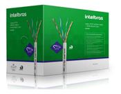 Cabo De Rede Internet Cftv Intelbras Cat5 300mts Branco