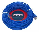Cabo De Rede Internet Lan Rj45 Cat5 Montado 25 Metros