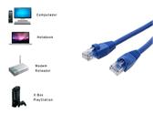 Cabo De Rede Pacht Cord 19m Ethernet Rj45 Cat6 Preto 19 Mt