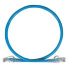 Cabo de Rede Patch Cord 1 Metro Cat5e 100% Cobre Azul Crimpado Lan Utp Ethernet