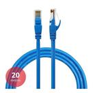 Cabo de rede patch cord cat.5 20 metros azul - XCell