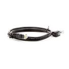 Cabo de Rede Patch Cord Cat5 Plug 90 Graus para Cima Cabo de Rede Patch Cord Cat5 Plug 90 Graus para Cima