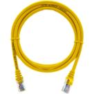 Cabo de Rede Patch Cord Cat5e CCA Amarelo 4 Metros 24AWG 1GBPs