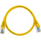Cabo de Rede Patch Cord Cat5e CCA Amarelo 60 centímetros