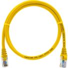 Cabo de Rede Patch Cord Cat5e CCA Amarelo 90 centímetros