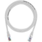 Cabo de Rede Patch Cord Cat5e CCA Branco 4 Metros
