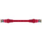 Cabo de Rede Patch Cord Cat5e CCA Vermelho 20 centímetros Cabo de Rede Patch Cord Cat5e CCA Vermelho 20 centímetros