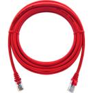 Cabo de Rede Patch Cord Cat5e CCA Vermelho 7 Metros