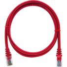 Cabo de Rede Patch Cord Cat5e CCA Vermelho 90 centímetros Cabo de Rede Patch Cord Cat5e CCA Vermelho 90 centímetros