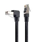 Cabo de Rede Patch Cord Cat7 Plug 90 Graus para Baixo