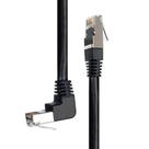 Cabo de Rede Patch Cord Cat7 Plug 90 Graus para Cima