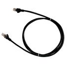 Cabo de Rede Plus Cable Patch Cord CAT6 C/RJ45 1,5m - Preto