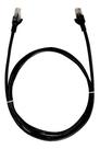 Cabo De Rede Pluscable, Cat.5e, 2.5m, Preto - Pc-ethu25bk Cabo De Rede Pluscable, Cat.5e, 2.5m, Preto - Pc-ethu25bk