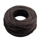Cabo de rede preto 100 mt cat5 para crimpar conector rj45