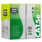 Cabo de Rede Sohoplus Furukawa Cat.5e U/UTP 24AWG 4P Az