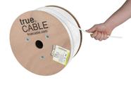 Cabo de rede TRUE CABLE Cat6 para área externa 305 m à prova d'água
