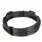 Cabo de segurança DAOSEC Heavy Duty 20 pés x 1,2 cm à prova de corte