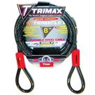 Cabo de segurança Trimax TDL815 Trimaflex Dual Loop 8 pés x 15 mm