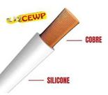 CABO DE SILICONE TEMP.200C BITOLA 0,75MM2 - 2 mts