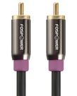 Cabo de subwoofer FosPower RCA para áudio RCA estéreo 3m
