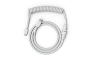 Cabo de Teclado Glorious Artisan Trançado USB-C Branco - Enrolado Cabo de Teclado Glorious Artisan Trançado USB-C Branco - Enrolado