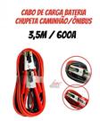 Cabo De Transmissão Chupeta Para Caminhão 3,5m 600a
