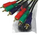 Cabo De Transmitir Video Profissional Alta Qualidade 3+3 RCA