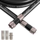 Cabo de TV RELIAGINT RG6 coaxial de 30 pés com conector F