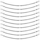 Cabo de verificação de chicote de segurança da mangueira JAVIKA 200 PSI 1/8 polegadas x 28 polegadas Cabo de verificação de chicote de segurança da mangueira JAVIKA 200 PSI 1/8 polegadas x 28 polegadas