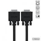 Cabo de video vga 15 pinos macho para vga 15 pinos macho 28awg puro cobre 3 metros - pvm15-3