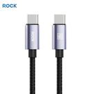Cabo DEEP INDIGO USB-C - C 60W da ROCK 120CM