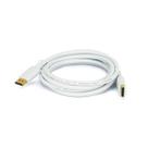 Cabo DisplayPort 1.2 - 3 metros - Branco - Chip SCE 018-7494 Cabo DisplayPort 1.2 - 3 metros - Branco - Chip SCE 018-7494