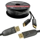 Cabo Displayport 1.4 Fibra Óptica Monitor PC 8K 48Gbps de 20 Metros