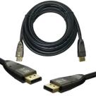 Cabo Displayport 1.4 Monitor 8K Blindado 48Gbps de 2 Metros