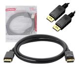 Cabo Displayport 3 Metros Blindado 4k Full Hd Ka-dp-3m KA-DP-3M