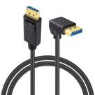 Cabo Displayport Duttek 90 graus 1,4 1m macho para macho 8K