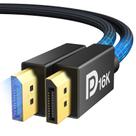 Cabo DisplayPort IVANKY 2.1 16K@60Hz 2 m Trançado Cabo DisplayPort IVANKY 2.1 16K@60Hz 2 m Trançado