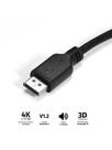 Cabo Displayport Macho Para Displayport Macho 2 Metros V1.2 - Pdpm-2