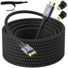 Cabo DisplayPort para HDMI compatível com 4K @60Hz HDR 7,6 m
