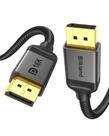Cabo DisplayPort Silkland 2.1 10 pés 16K @30Hz 10K @60Hz 8K @120Hz